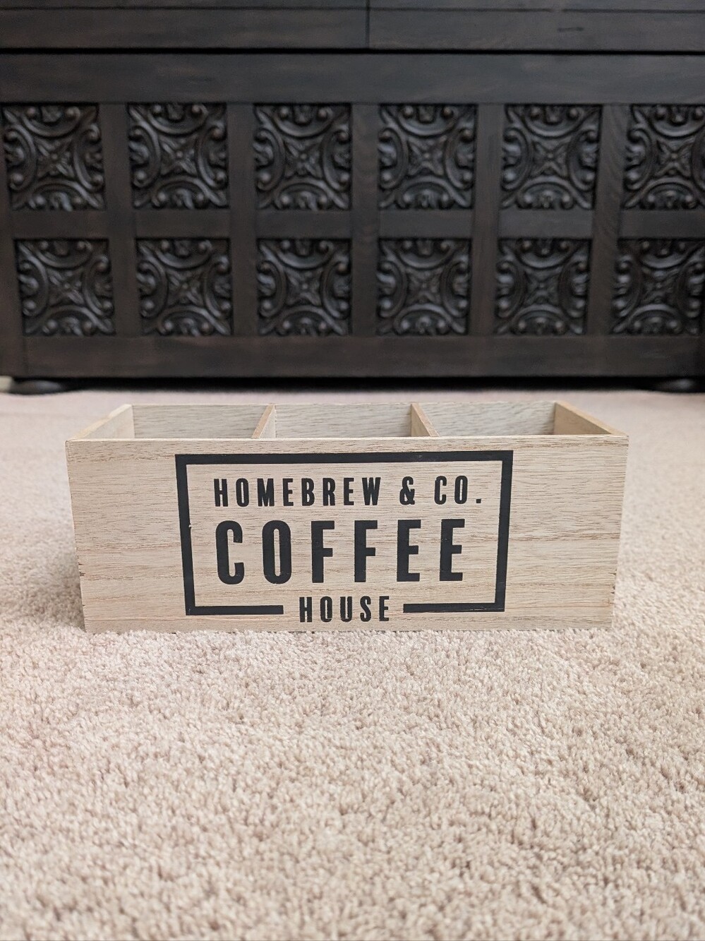 Target Bullseye Coffee Crate